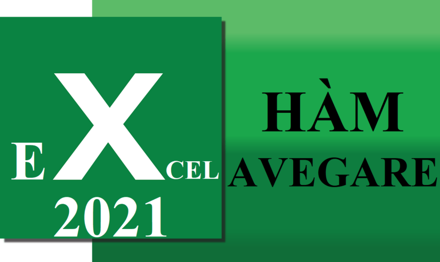 Hàm AVERAGE trong Excel