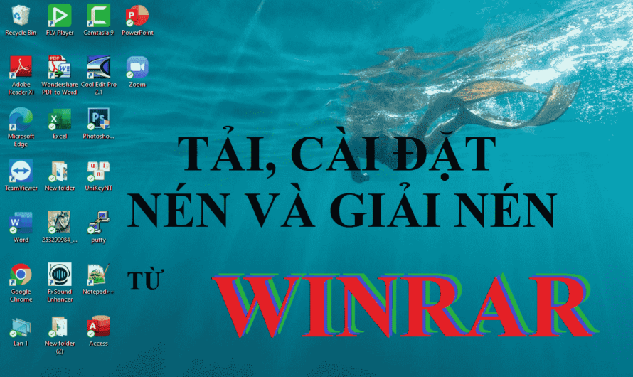 Tải, nén và giải nén file .RaR .ZIP từ WinRaR trên Win10, Win 11